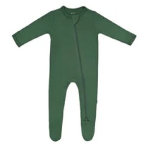 Kyte Baby Zippered Footie in Hunter